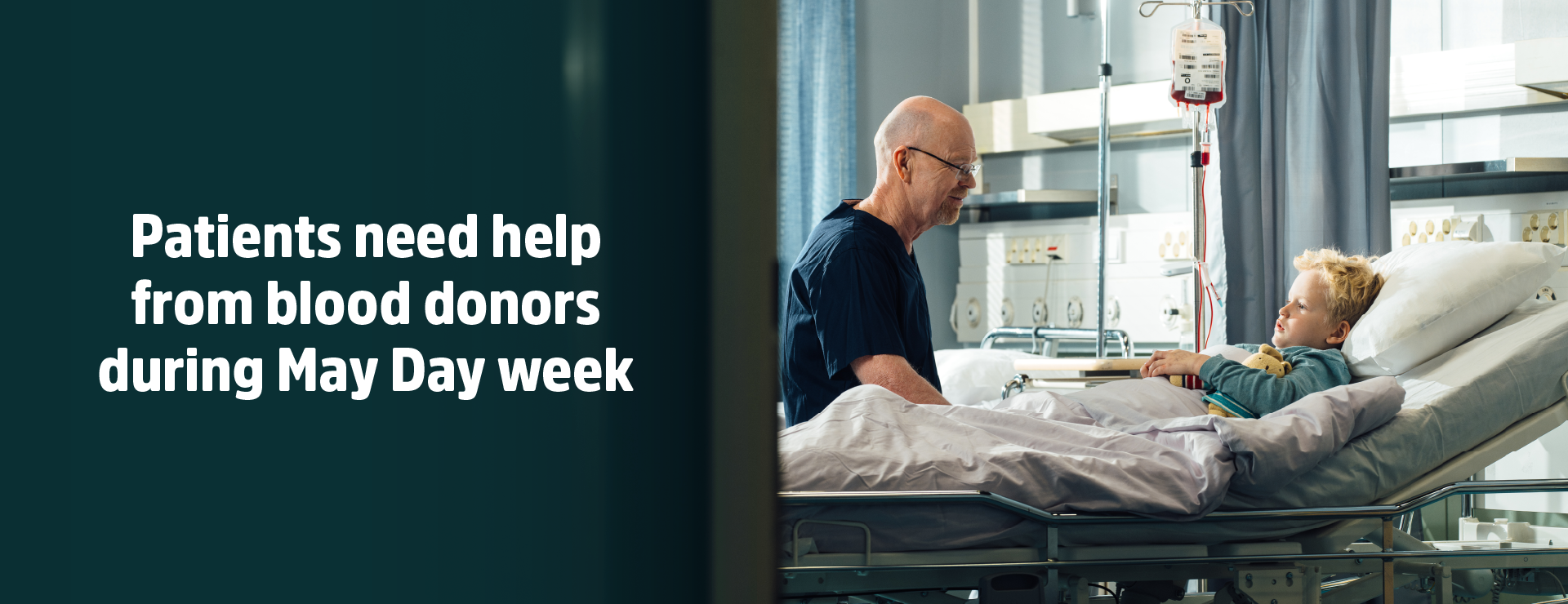 Patients need help from blood donors during May Day week