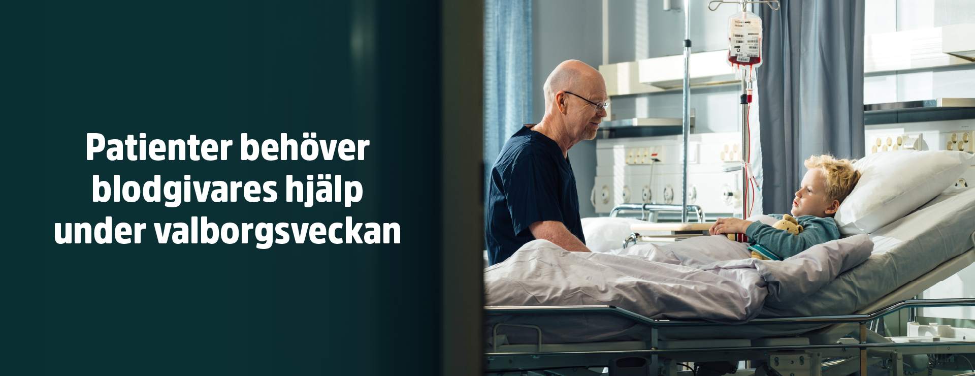 Patienter behöver blodgivares hjälp under valborgsveckan