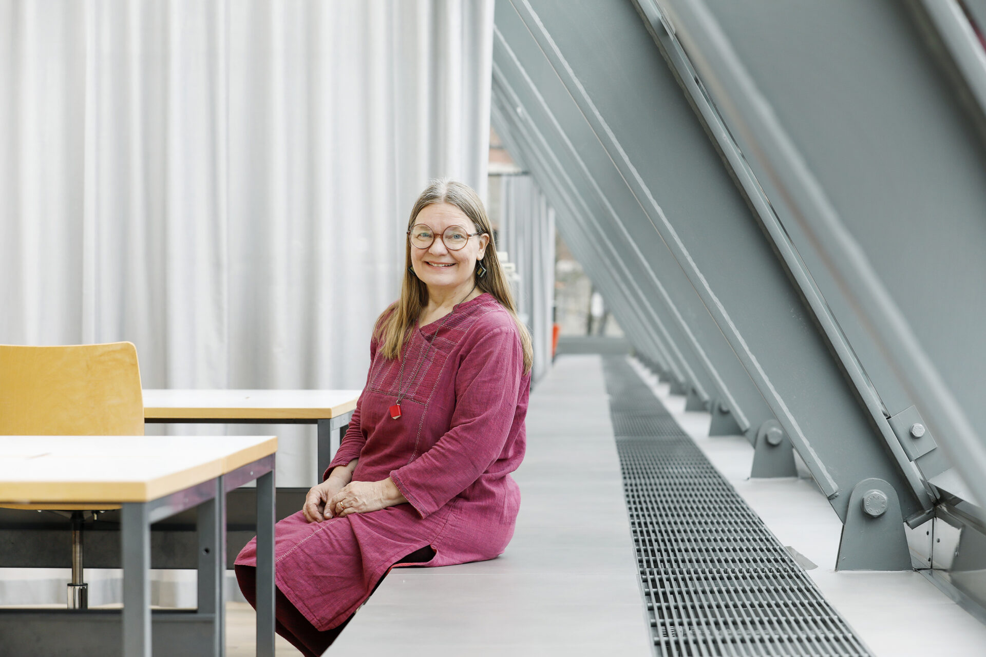 Harvinaista autoimmuunisairautta sairastava Hannele Cantel.