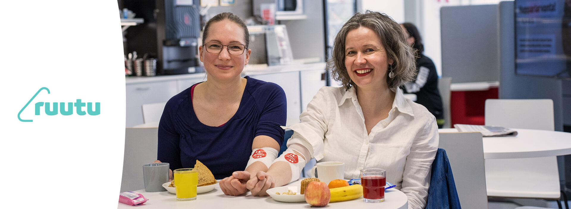 Vänkampanj: Ruutu+ utan reklam 1 mån gratis när du donerar blod med en vän.