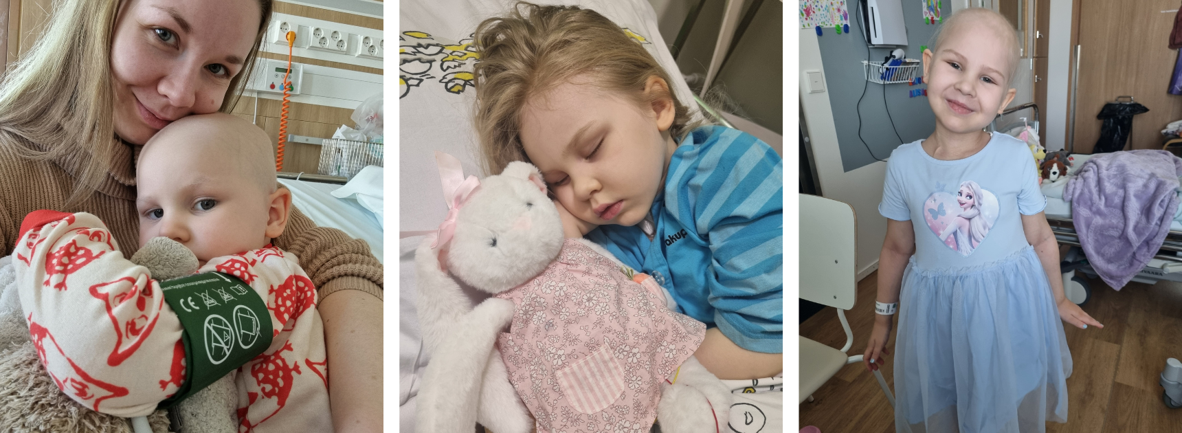 Leukemiapotilas Alisa Syrjä, 2v.
