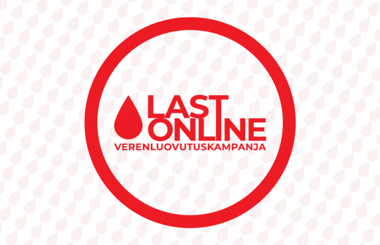 LastOnline-verenluovutuskampanjan logo.