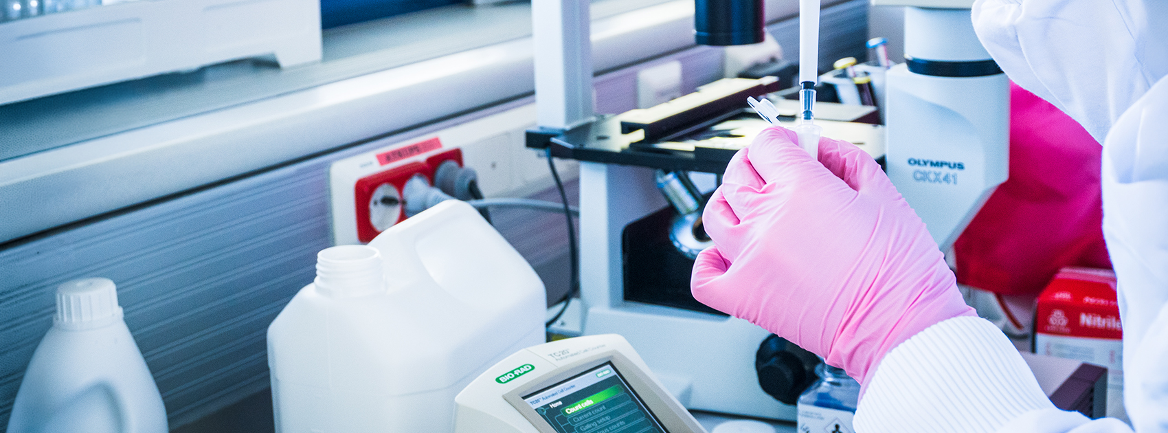 Hantering av biobanksprov.